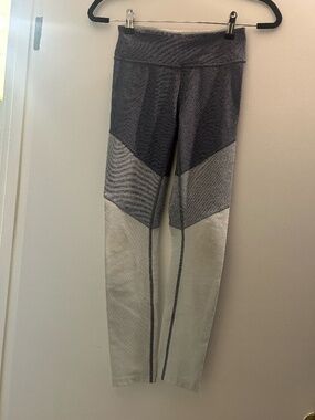 Outdoor Voices Blue Color Block Leggings